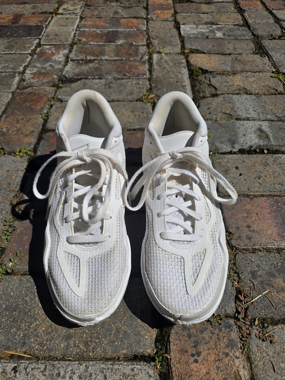 Jordan Tatum 1 Pure Money All White Triple White Basketball Shoes Men Size 9.5